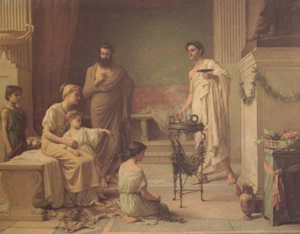  Sick Child brought into the Temple of Aesculapius (mk41)